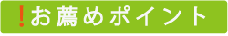 おすすめポイント